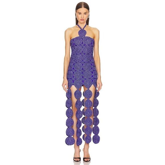 SIMON MILLER  Beep Beep Dress Amethyst L - Picture 1 of 13